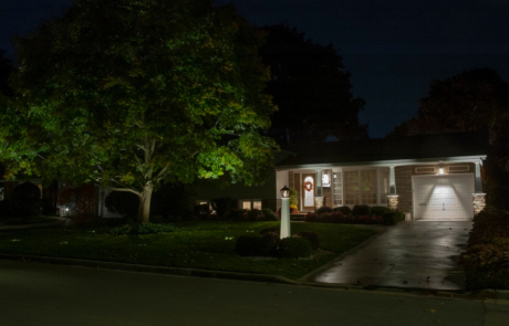 Front yard - Illuminated at Night - Ancaster