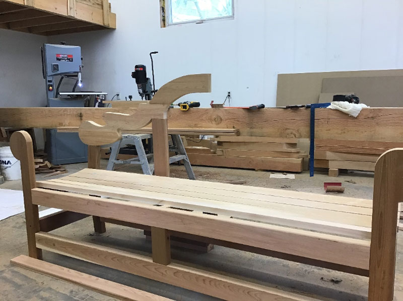 lutyens bench assembly part 4